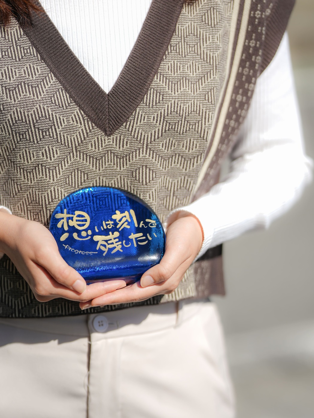 手作り作業の写真